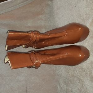 Paper Fox booties ,size 8, color Taupe